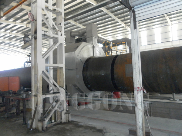 External And Internal Pipe Blasting Equipment Structure
